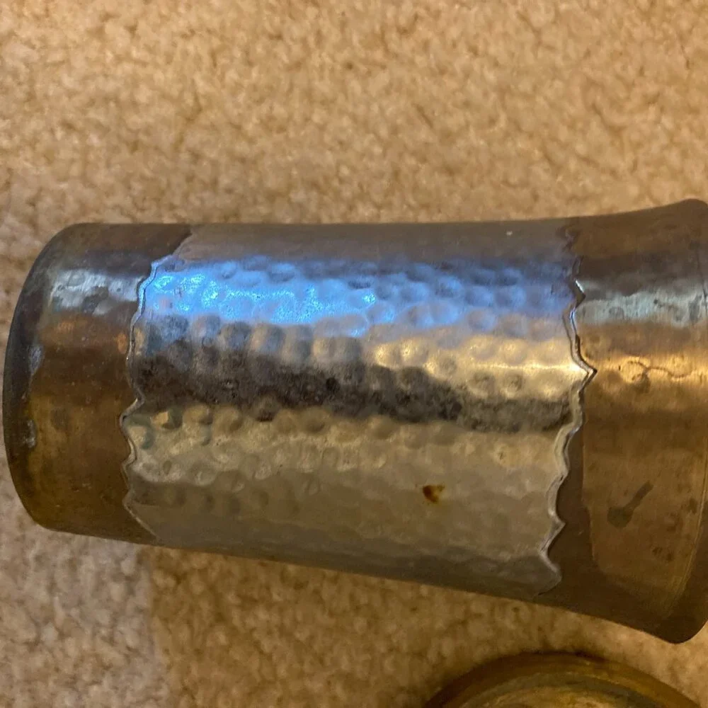 Vintage antique brass